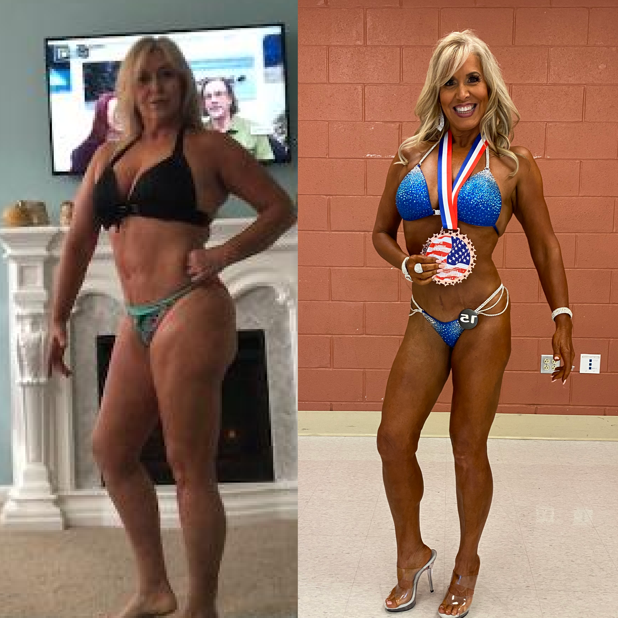 Lisa A. - Over 50 First Time Bikini